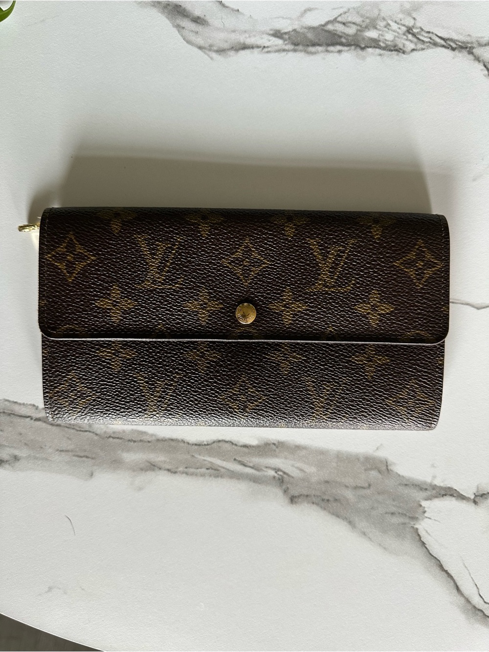Louis Vuitton Monogram Continental Wallet - Authentic